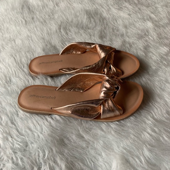 NIB Jeffrey Campbell Zocalo Slide Sandals - Picture 4 of 8